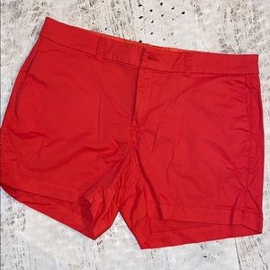 Red Orange Old Navy shorts